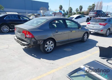 2007 Honda Civic Lx из США, поврежденный, VIN 1HGFA16577L033331